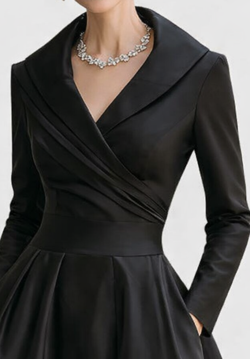 Valeria | Vestido midi elegante y clásico