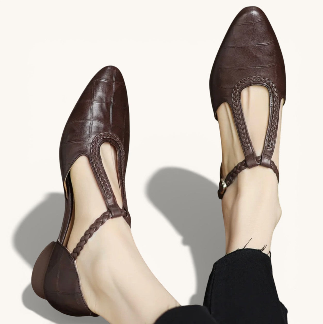 Clara - Zapatos Mary Jane de cuero ortopédico