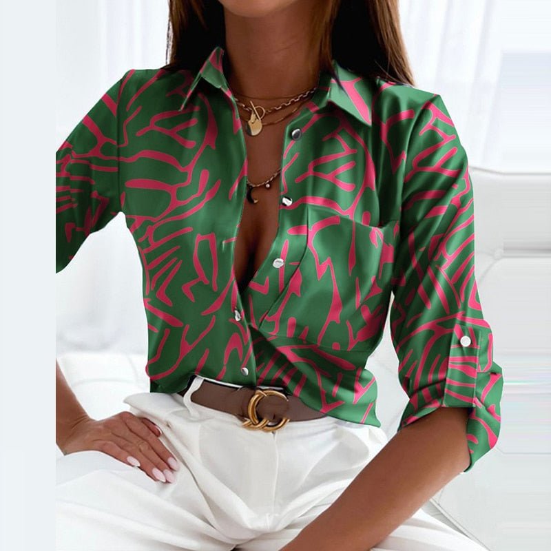 Elisa | Blusa elegante con cuello