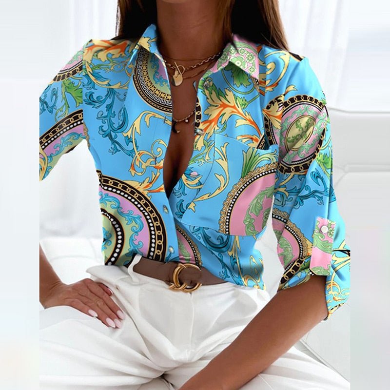 Elisa | Blusa elegante con cuello